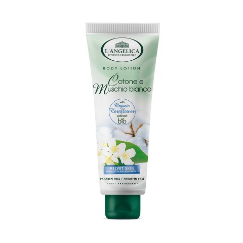 L'Angelica Body Lotion с екстракт памук и бял мускус x300ml