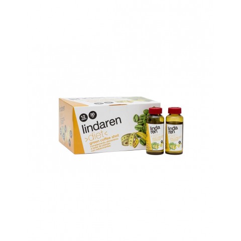 Linda ren diet green coffee shot/ Зелено кафе х 12 ампули за пиене, Artesania Agricola