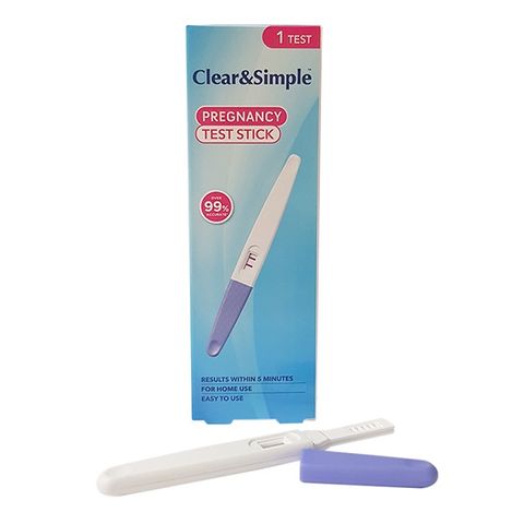 Clear & Simple Pregnancy Test Stick Тест за бременност Писалка