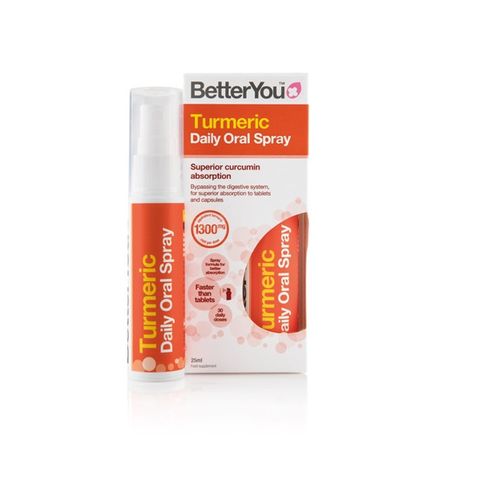 BetterYou Turmeric Daily Орален спрей с куркума и аромат на портокал х25 мл