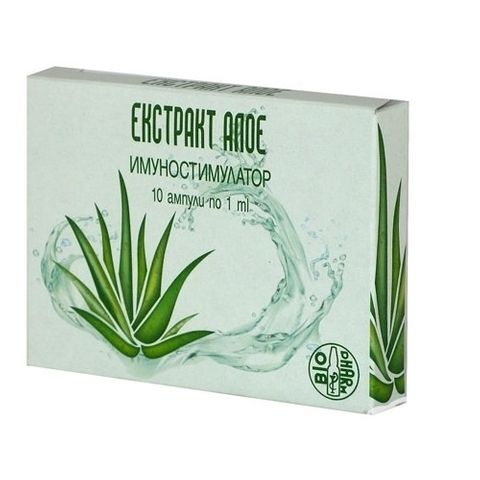 Bio Pharm Екстракт от Алое Имуностимулатор 1 мл х10 ампули