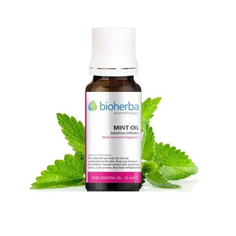 Bioherba Етерично масло от мента цитратна х10 мл