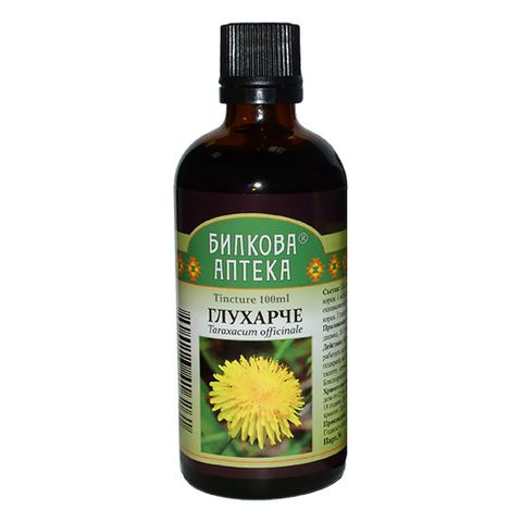 Bioherba Билкова Аптека Глухарче Тинктура х100 мл