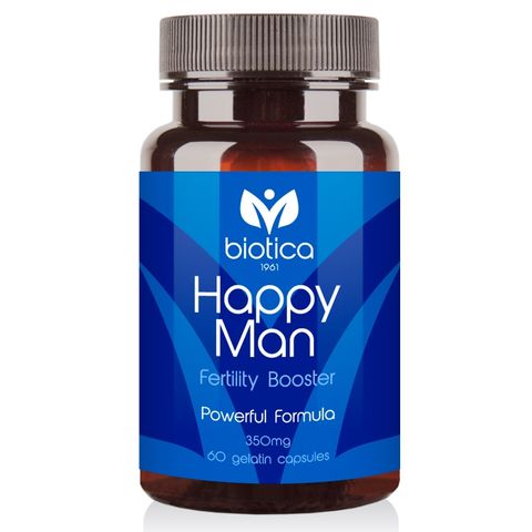 Biotica Happy Man За мъжки фертилитет 350 мг х60 желатинови капсули