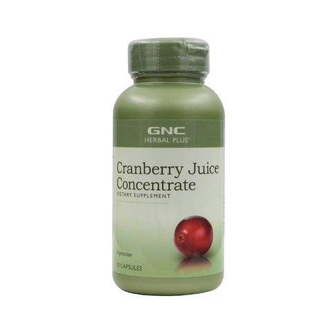 GNC Cranberry Juice Concentrate Червена боровинка 500 мг х90 капсули