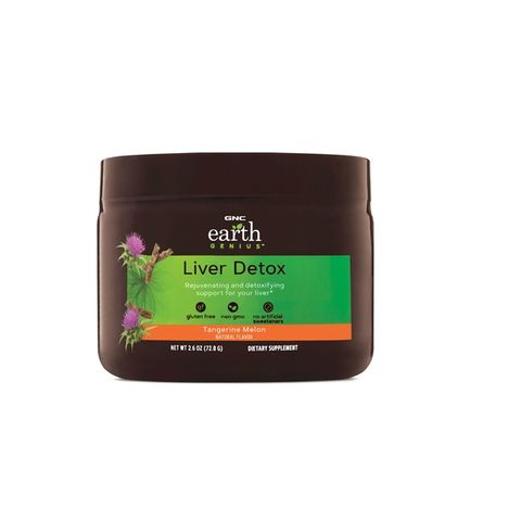 GNC Earth Genius Liver Detox Ливър за здрав черен дроб х72.8 грама