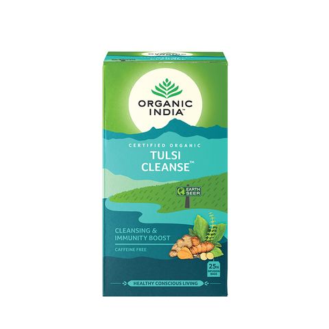 Organic India Tulsi Пречистване за добра детоксикация x18 филтърни торбички