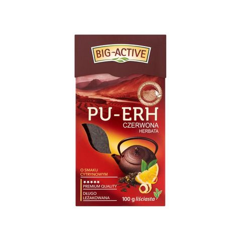 Vitax Pu-Erh Червен чай с лимонов аромат х100 грама