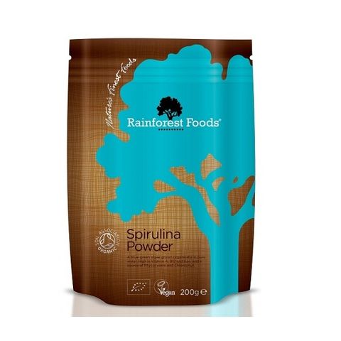 Rainforest Foods Спирулина на прах x200 грама