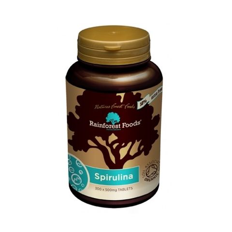 Rainforest Foods Спирулина 500 мг х300 таблетки