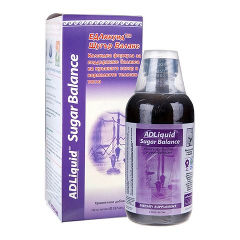AD Medicine ADLiquid Sugar Balance За нормални нива на кръвната захар х237 мл