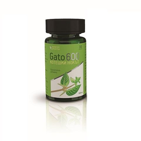 Doleran Pharma Gato 600 Котешки нокът за силен имунитет х30 капсули