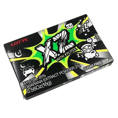 Lotte XZ Енергийни дъвки с ксилитол и гуарана х11 дражета