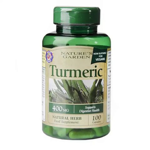 Nature's Garden Turmeric Куркума 400мг х100 капсули