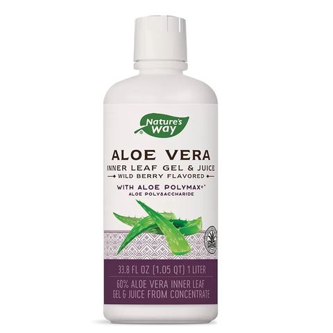 Nature's Way Aloe Vera Gel & Juice Wild Berry Алое Вера (гел и сок) с вкус на горски плодове х1л 