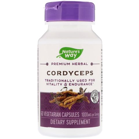 Nature's Way Кордицепс за повишаване на имунитета 500 мг х60 броя 