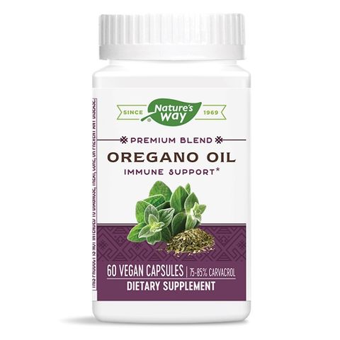 Nature's Way Масло от риган 75-85% карвакрол х60 капсули 