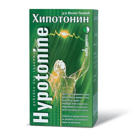 Томил Херб Хипотонин при ниско кръвно налягане и хронична умора х120 таблетки