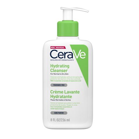 CeraVe Измиващ крем за лице и тяло за суха кожа х236 мл