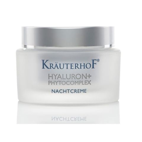 Krauterhof Hyaluron+ Нощен регенериращ и освежаващ крем за лице x50 мл