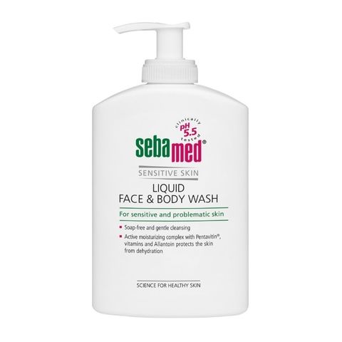 Sebamed Измивна течност за лице и тяло x300 мл