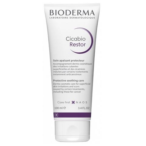 Bioderma Cicabio Restor Защитаваща успокояваща грижа при кожни раздразнения и белези x100 мл