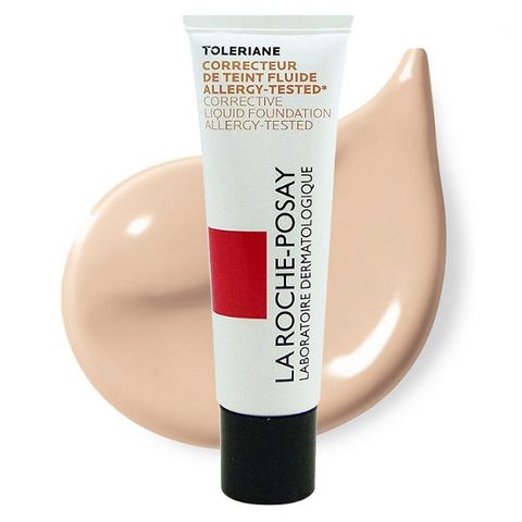 La Roche-Posay Toleriane Teint Коригиращ фон дьо тен флуид за лице за чувствителна кожа SPF25, 11