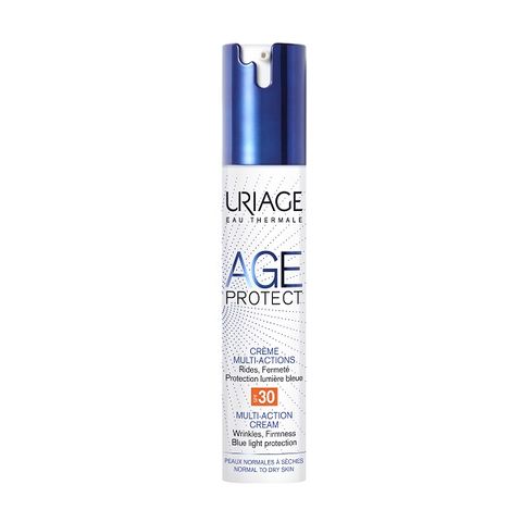Uriage Age Protect SPF30 Слънцезащитен мултифункционален крем против стареене за нормална към суха кожа х40 мл