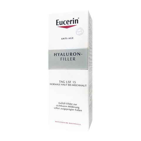 Eucerin Hyaluron Filler Дневен крем за лице за нормална и смесена кожа SPF15 x50 мл