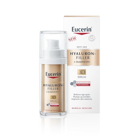 Eucerin Hyaluron-Filler+Elasticity 3D Серум за лице x30 мл