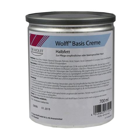 Dr. August Wolff Basis Крем за суха кожа 700 грама