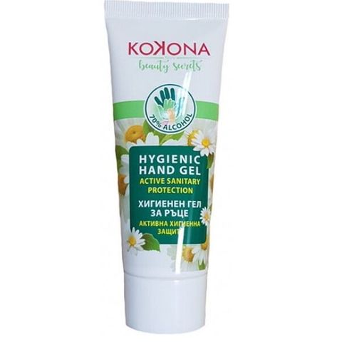 Kokona Хигиенен гел за ръце със 70% алкохол х65 мл
