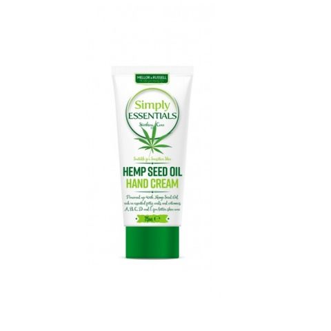 Simply Essentials Hemp Seed Оil Овлажняващ крем за ръце с масло от конопено семе х75 мл
