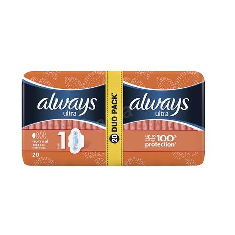 Always Ultra Normal Дамски превръзки х20 броя