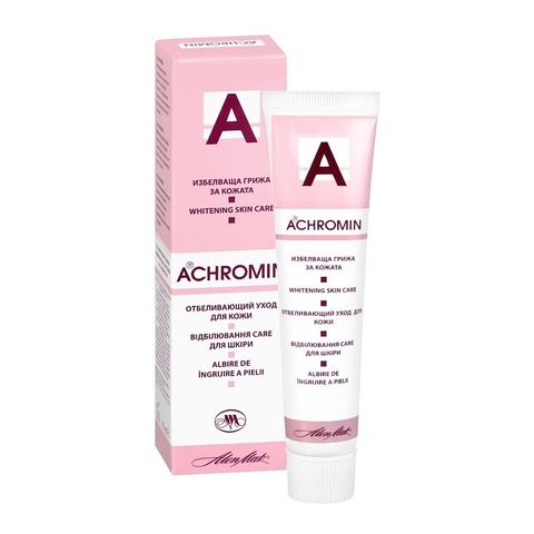 Achromin Избелващ крем за лице и тяло с UV филтри х45 мл