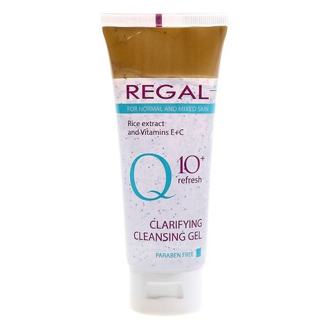 Regal Q10+R Почистващ гел за лице за нормална и смесена кожа х100 мл