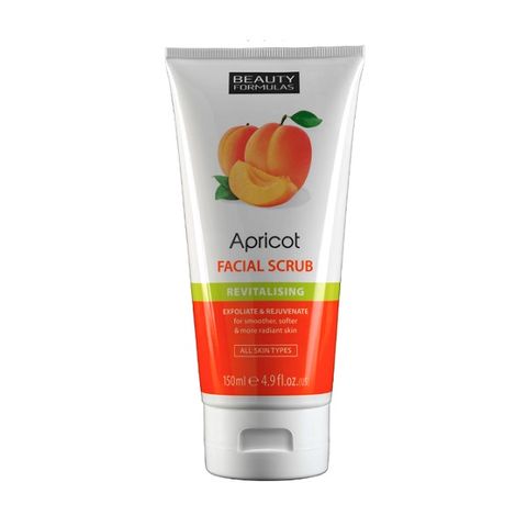 Beauty Formulas Apricot Почистващ скраб за лице с кайсия х150 мл