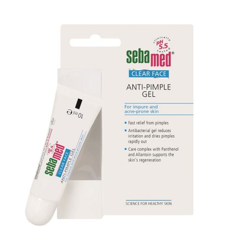Sebamed Clear Face Анти акне гел против пъпки x10 мл