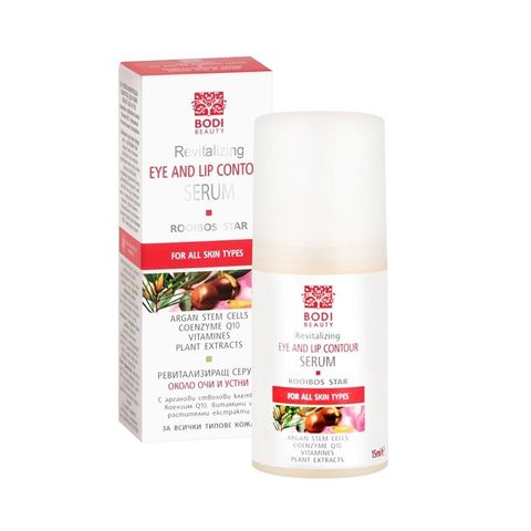 Bodi Beauty Rooibos Star Ревитализиращ серум за околоочен контур и устни х15 мл
