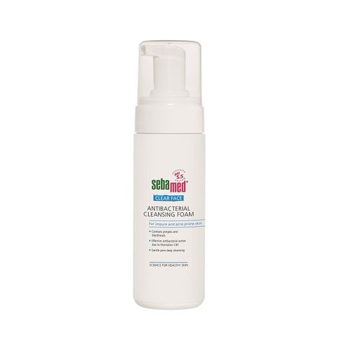 Sebamed Clear Face Антибактериална почистваща пяна за лице против акне х50 мл