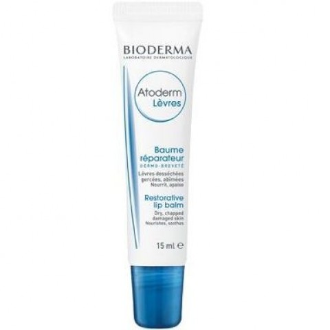 Bioderma Atoderm Хидратиращ балсам за устни x15 мл