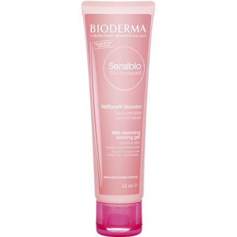 Bioderma Sensibio Мек измиващ гел с хидратиращо действие за чувствителна кожа x45 мл
