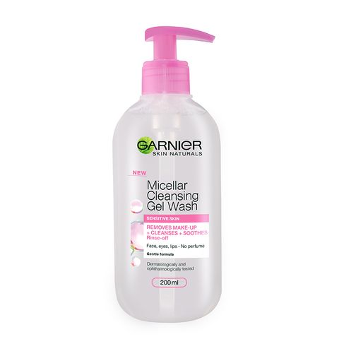 Garnier Мицеларен почистващ гел за лице за чувствителна кожа x200 мл