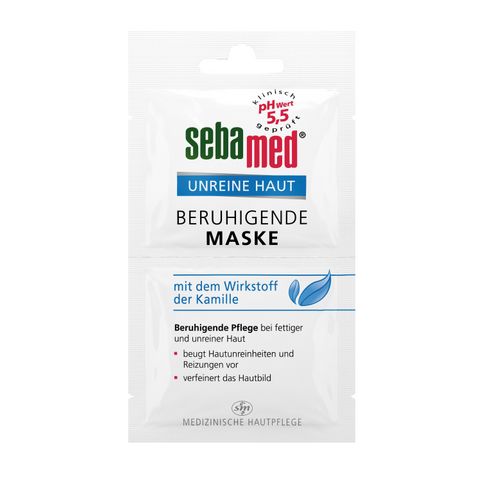 Sebamed Успокояваща маска за лице с лайка 2х5 мл