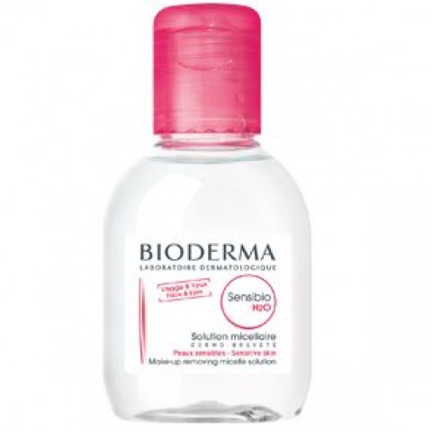Bioderma Sensibio H2O Почистваща мицеларна вода за кожа със зачервявания x100 мл