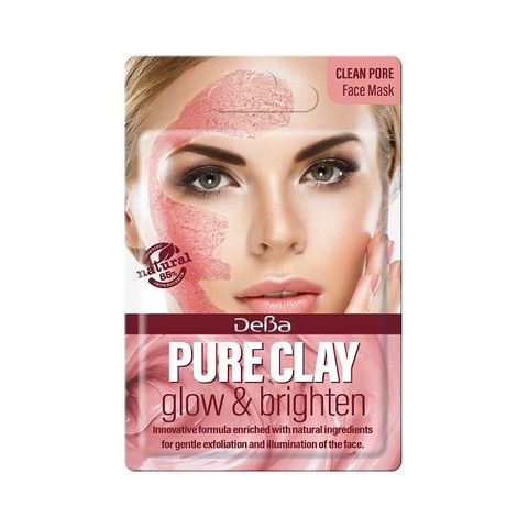 Deva Pure Clay Cleans Pore Почистваща маска за лице за блясък с глина х7 мл