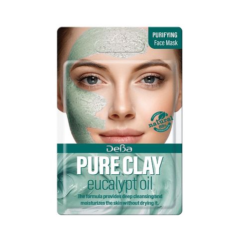 Deva Pure Clay Purifying Маска за лице с евкалипт за мазна кожа х7 мл