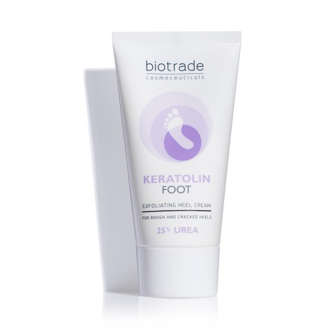 Biotrade Keratolin Foot Ексфолиращ крем за пети с 25% урея x50 мл