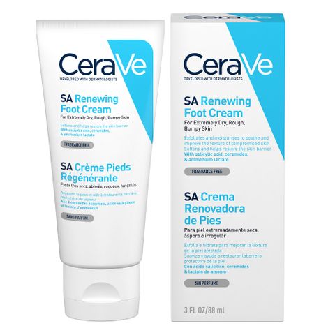 CeraVe Обновяващ крем за крака за суха кожа х88 мл