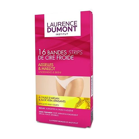 Laurence Dumont Institut Депилиращи ленти за подмишници и бикини зона х16 броя